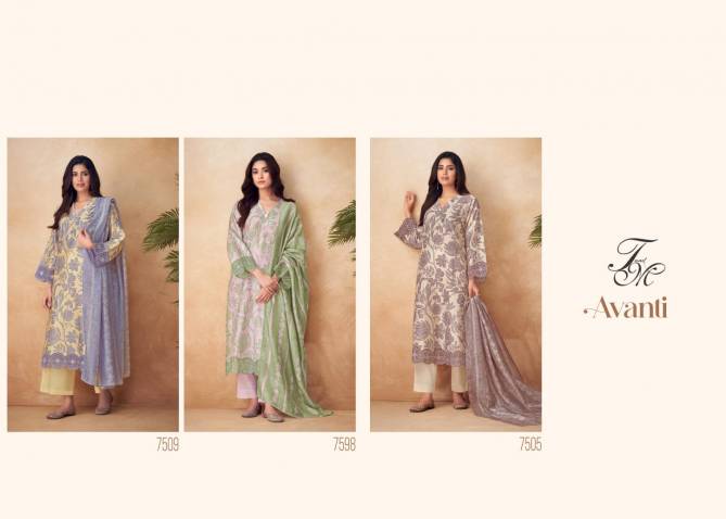 Avanti By T And M Heavy Chanderi Silk Digital Printed Salwar Kameez Wholesale Price In Surat
